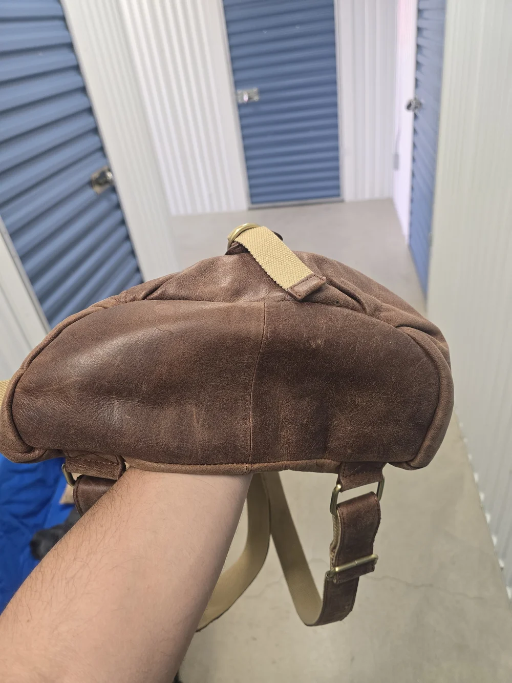 Lucky Brand Leather Backpack